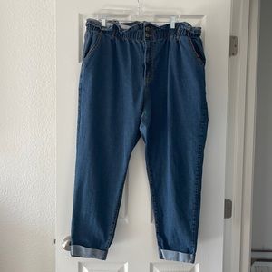 FOREVER 21 paperback waist jeans